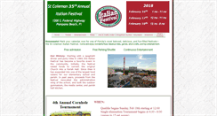 Desktop Screenshot of italianfest.org